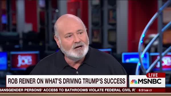 Rob Reiner Slanders Trump Voters as Racists